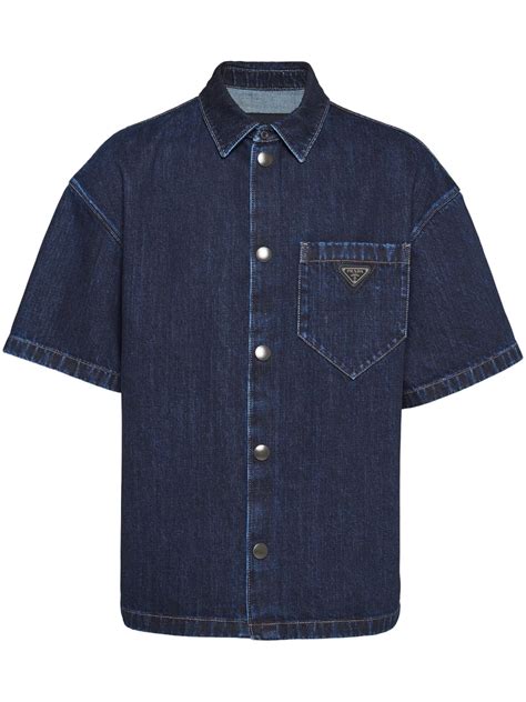 prada men's button shirt|Prada shirts for men.